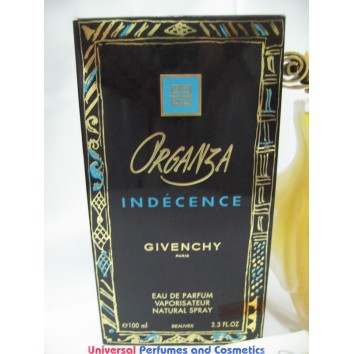 ORGANZA INDECENCE BY GIVENCHY 3.4 OZ/100 ML EDP SPRAY IN BOX - RARE HARD TO FIND